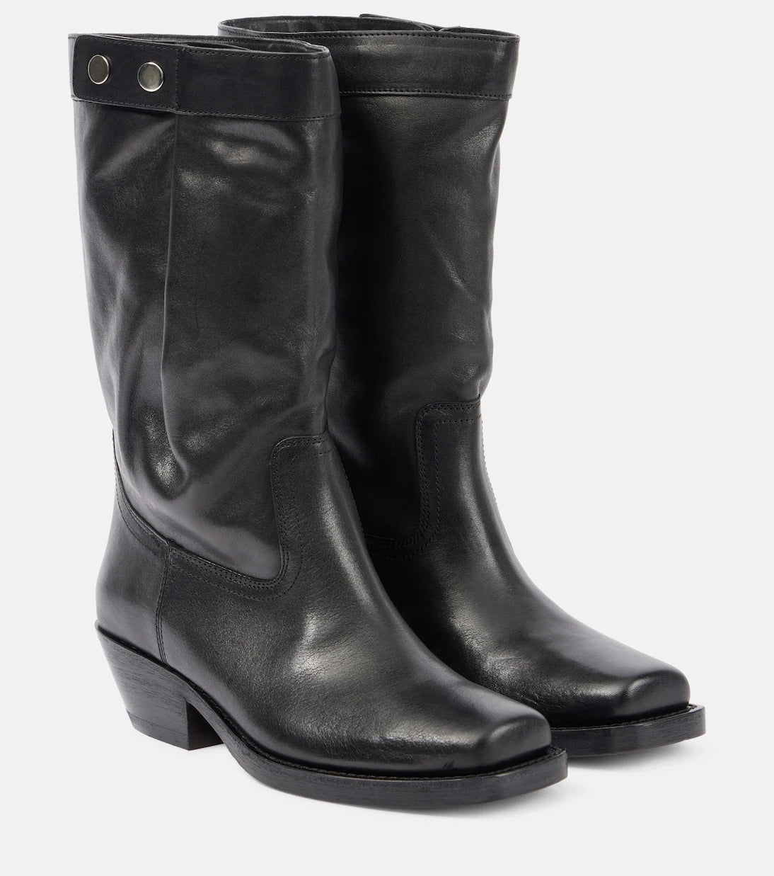 Isabel Marant - Ademe leather cowboy boots