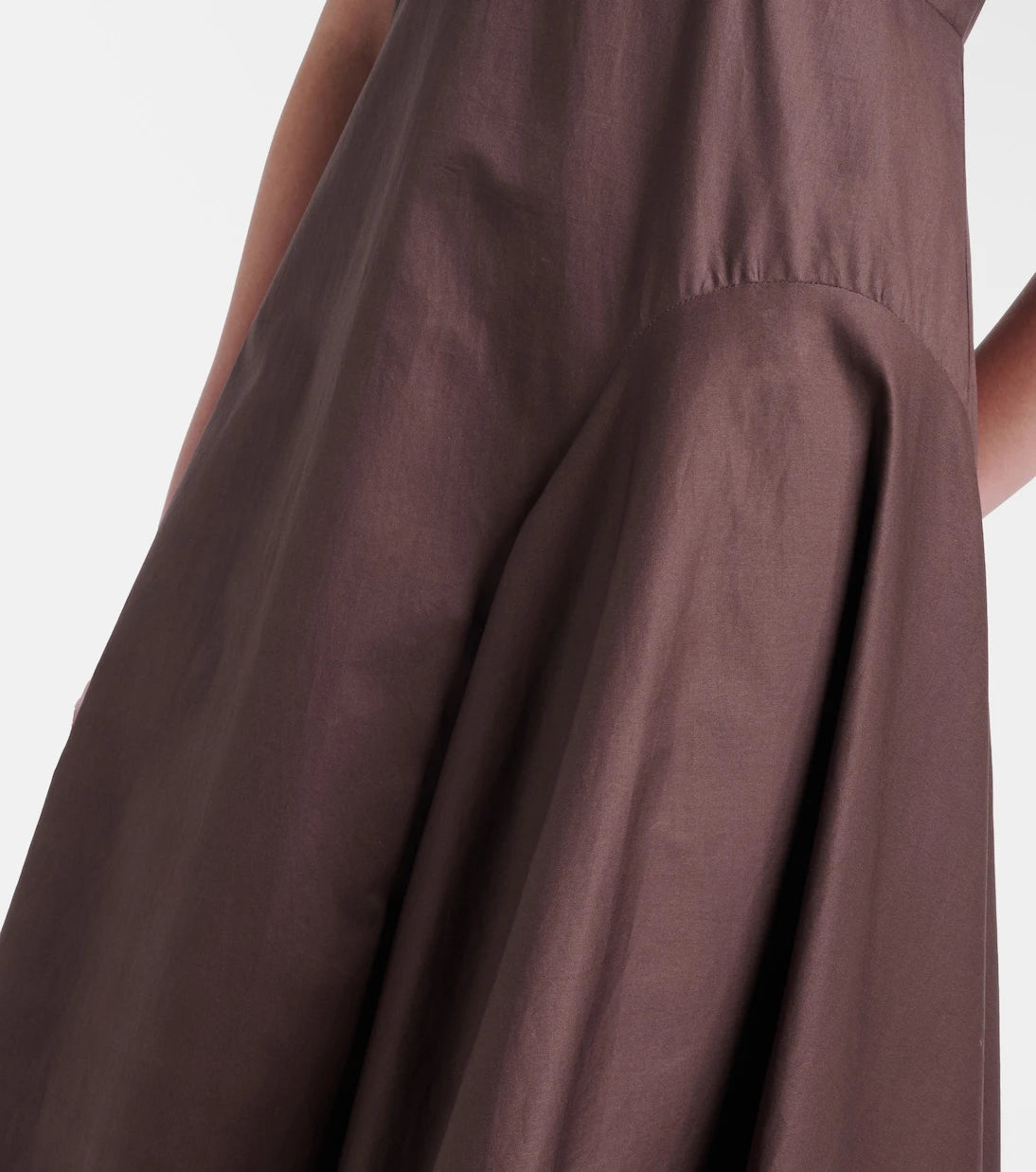 Alémais - Puff-sleeve cotton maxi dress