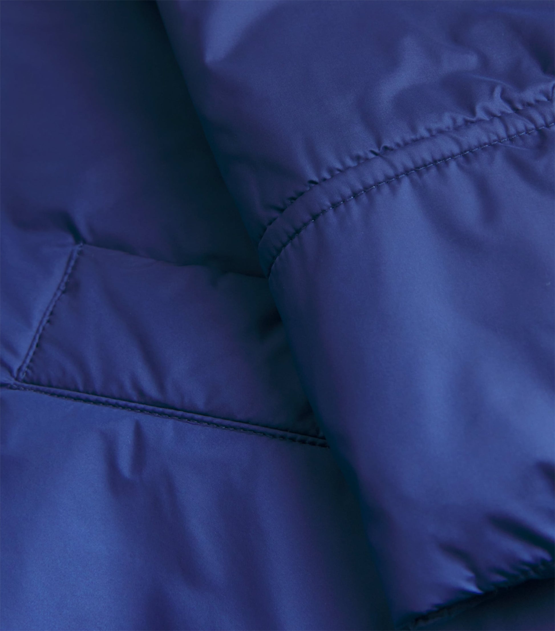 Blue Quilted Fronda Jacket