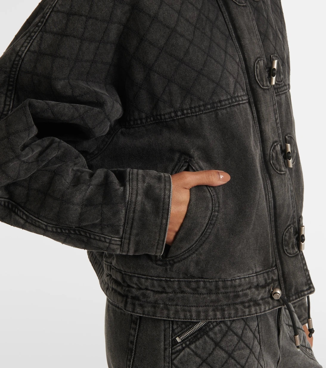 Isabel Marant - Celiany quilted denim jacket