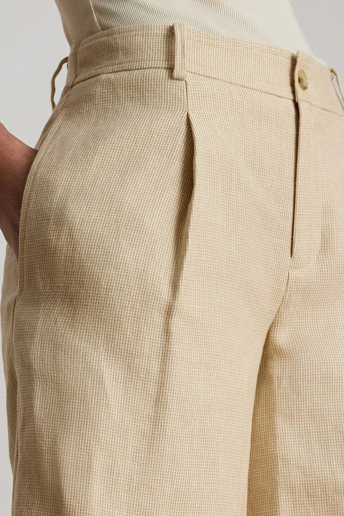 Lauren Ralph Lauren kadın keten şort