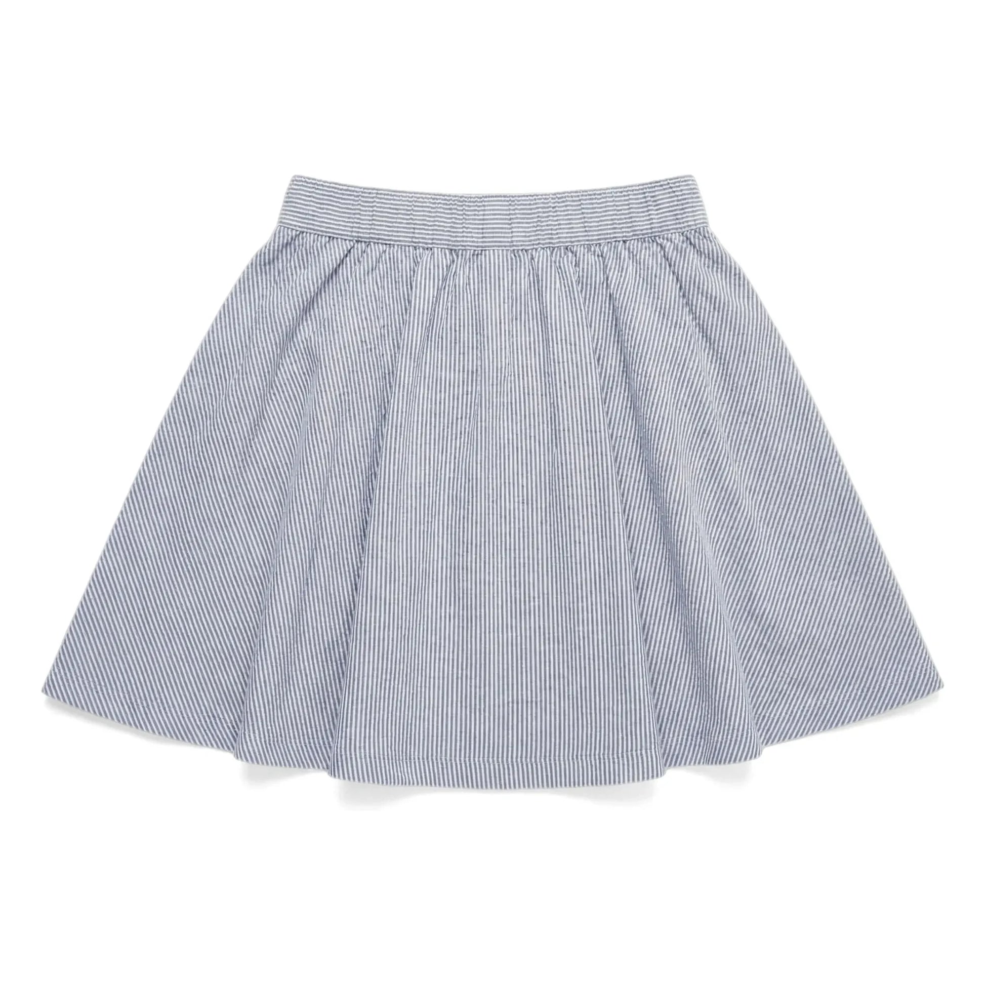Smallable Kid - Melody Striped Skirt | Royal blue
