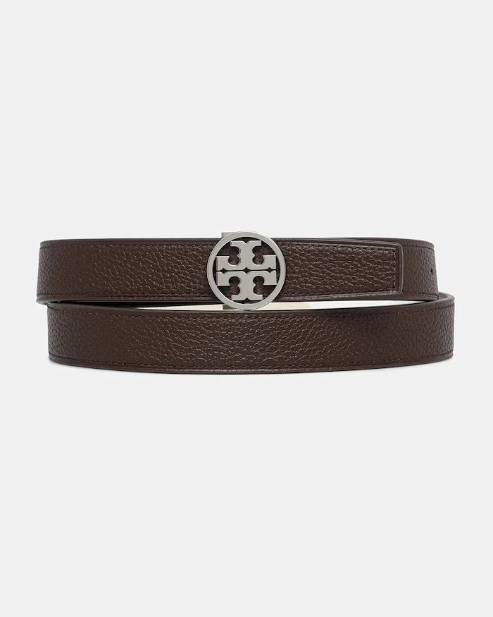 Tory Burch çift taraflı kadın deri kemer Miller