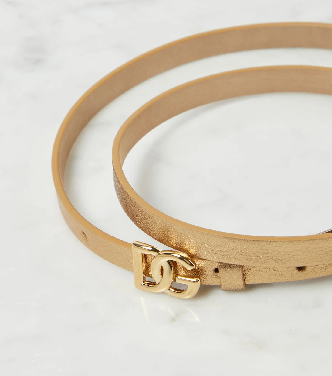 Dolce&Gabbana - DG leather belt