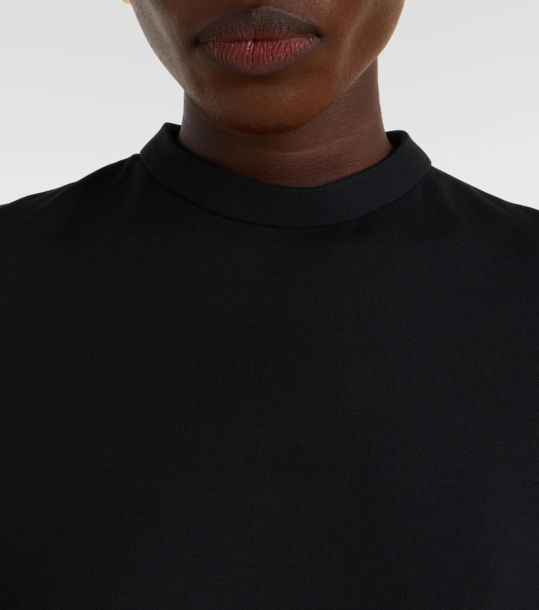 Valentino - Crepe Couture bow-detail minidress