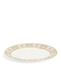 Bone China Bacchus Oval Platter (39cm)