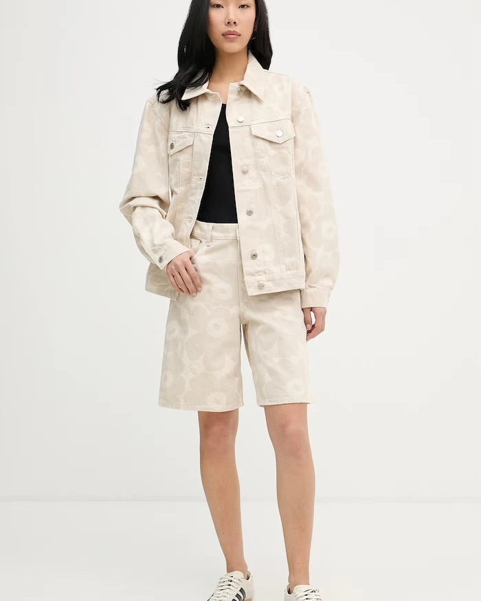 Marimekko kadın denim kısa şort