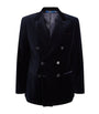 Polo Ralph Lauren Navy Velvet Double Breasted Blazer