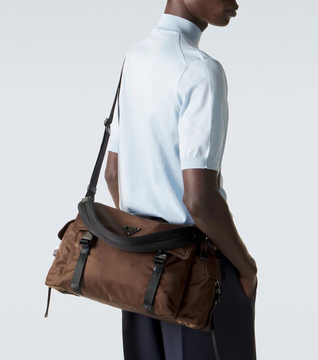 Prada - Prada Explore Re-Nylon messenger bag