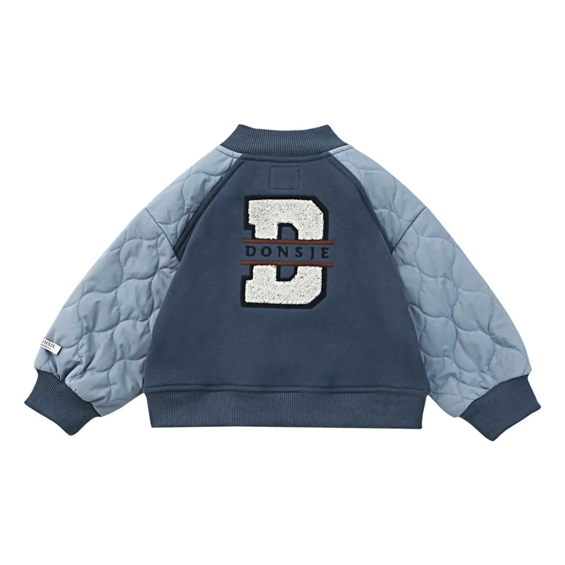Donsje - Noal Bi-Material Bomber | Dark Blue
