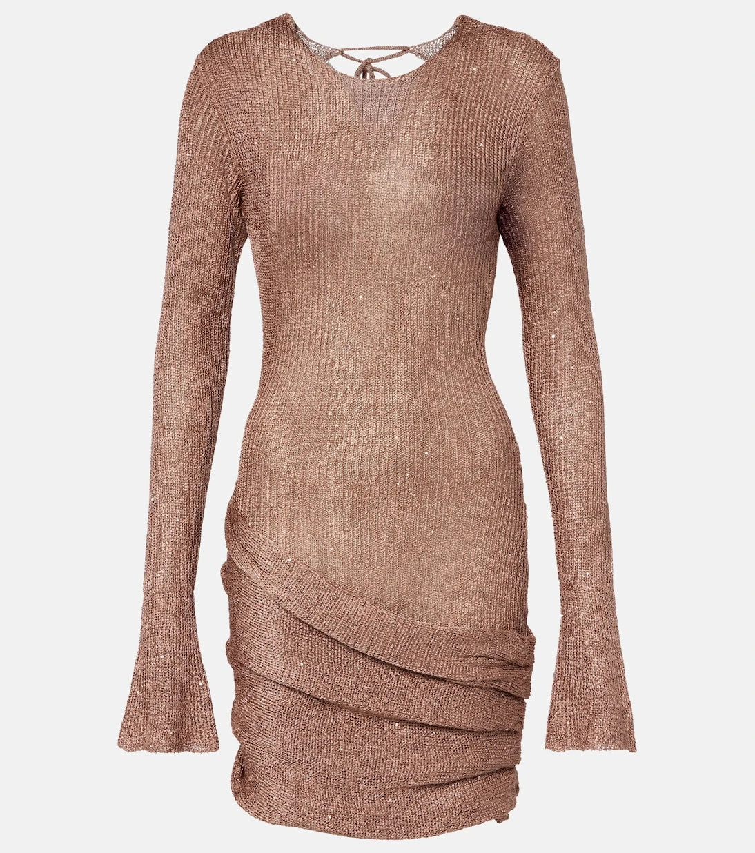 Bananhot - Jones payetli drape mini elbise