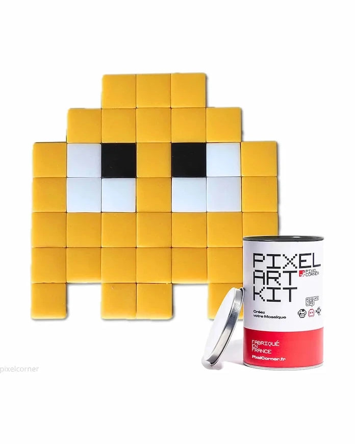 Комплект "направи си сам" пикселна мозайка Pixel Corner Gloomie(s) Yellow