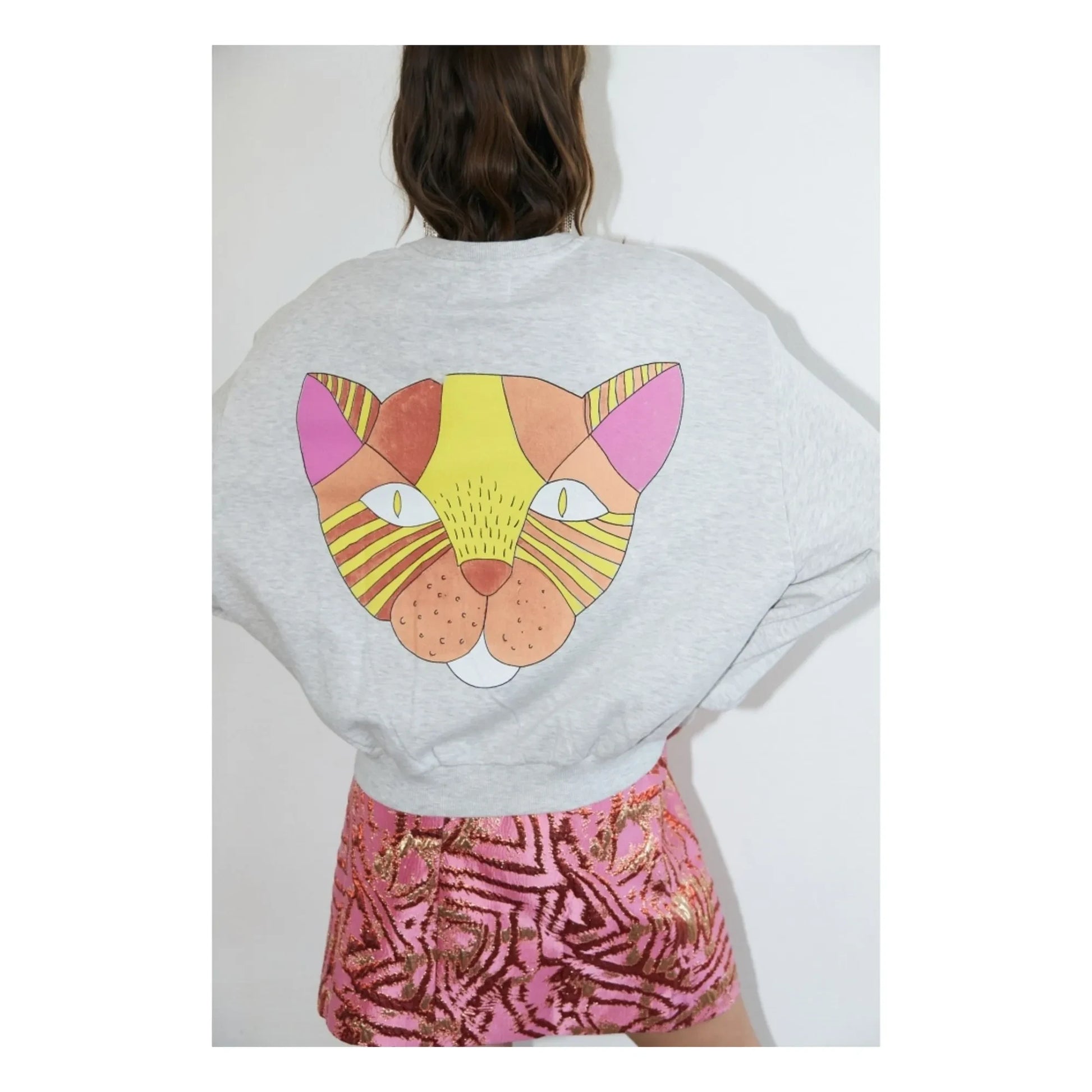 Lollys Laundry - Sweat Cat Sydney Cotton | Grey