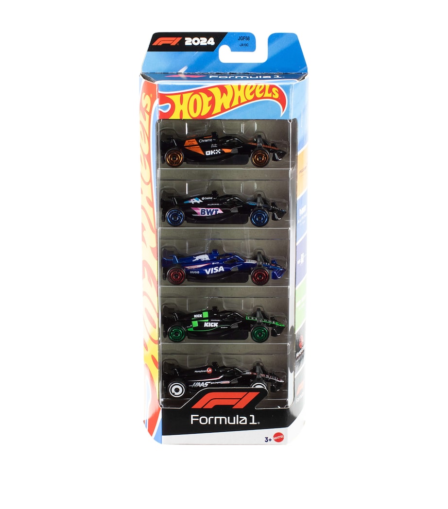 Hot Wheels x Formula 1 Car Set (Pack of 5)