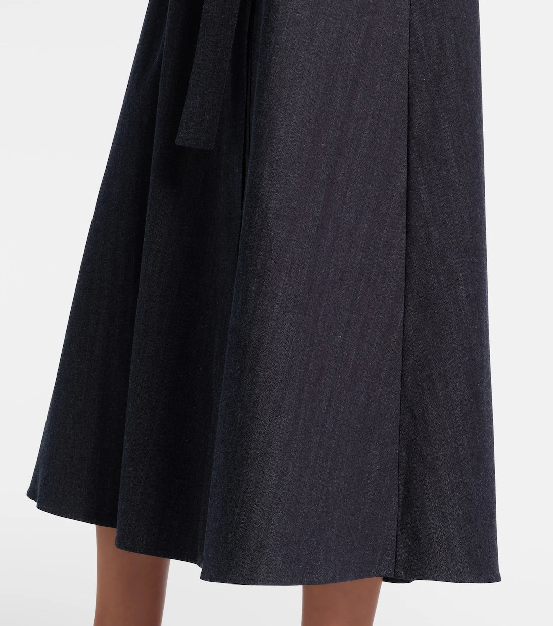Altuzarra - Lydia wrapped denim midi dress