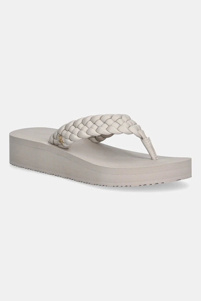Джапанки Tommy Hilfiger TH WEDGE CORNROW BEACH SANDAL