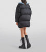 Prada Black Collared Puffer Jacket