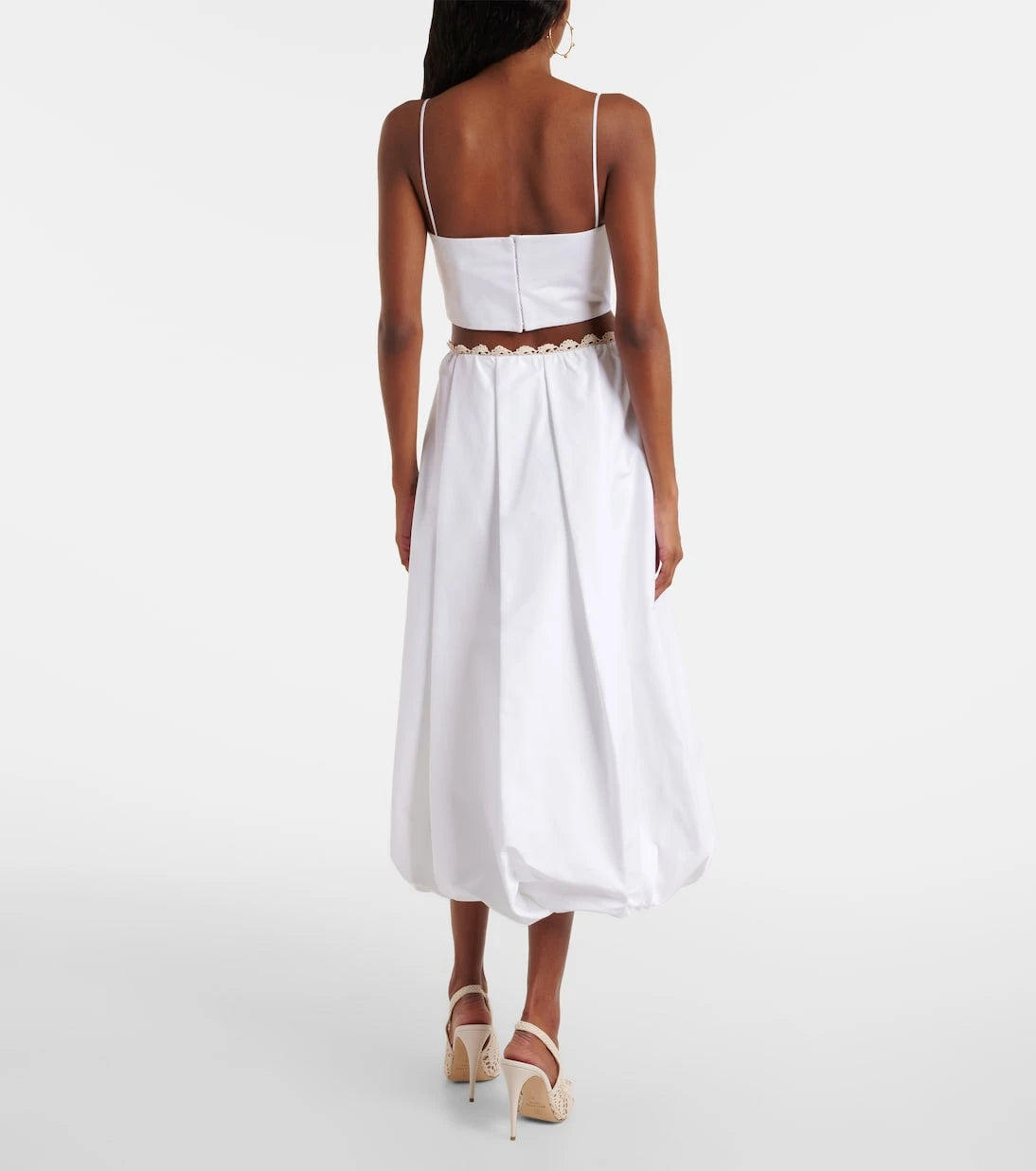 Magda Butrym - Crochet cotton bustier top