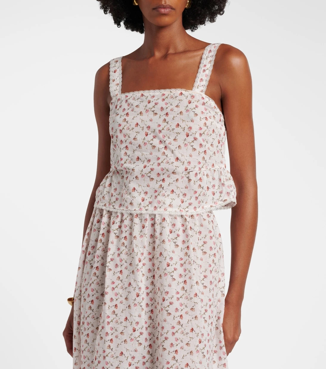 Posse - Charlotte floral cotton top
