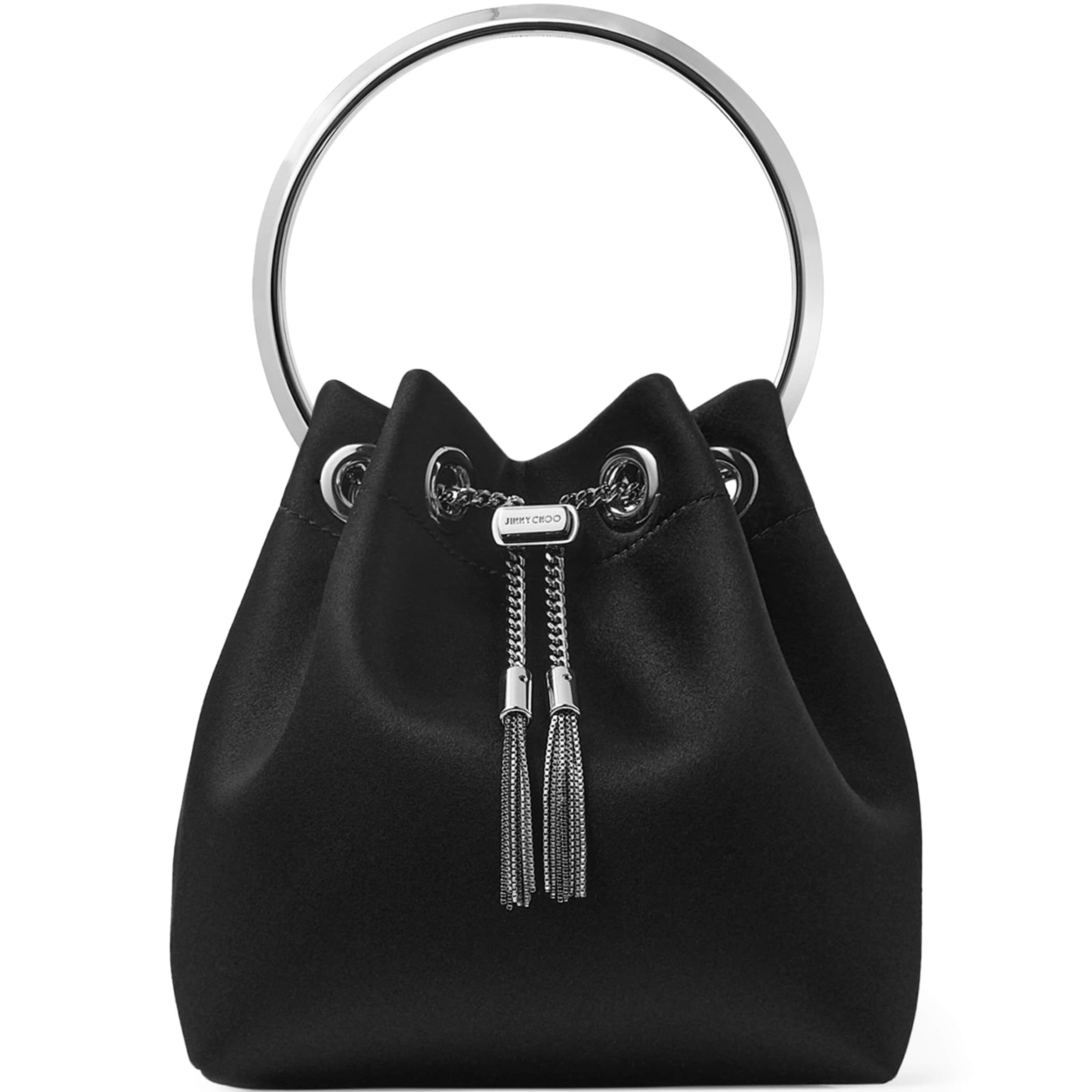 Jimmy Choo Multi Bon Bon Satin Top-Handle Bag