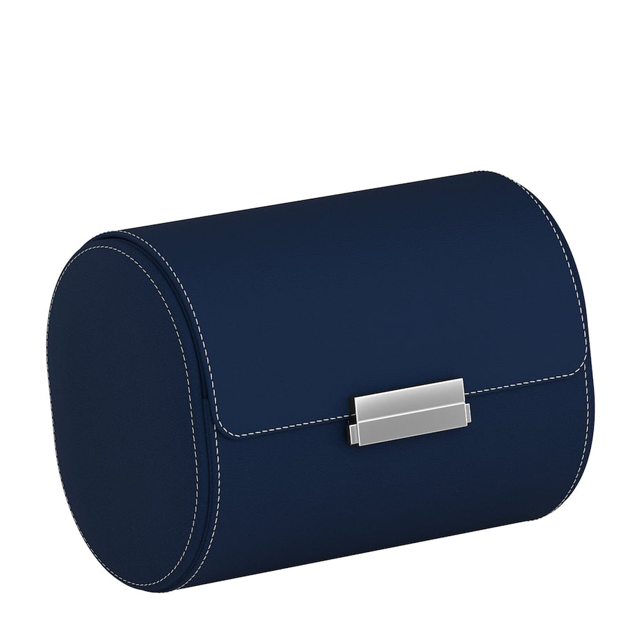 Scatola Del Tempo Leather Pochette 2 Watch Case Duo