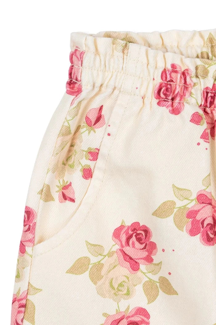 Детски дънки Konges Sløjd MAGOT FRILL PANTS GOTS