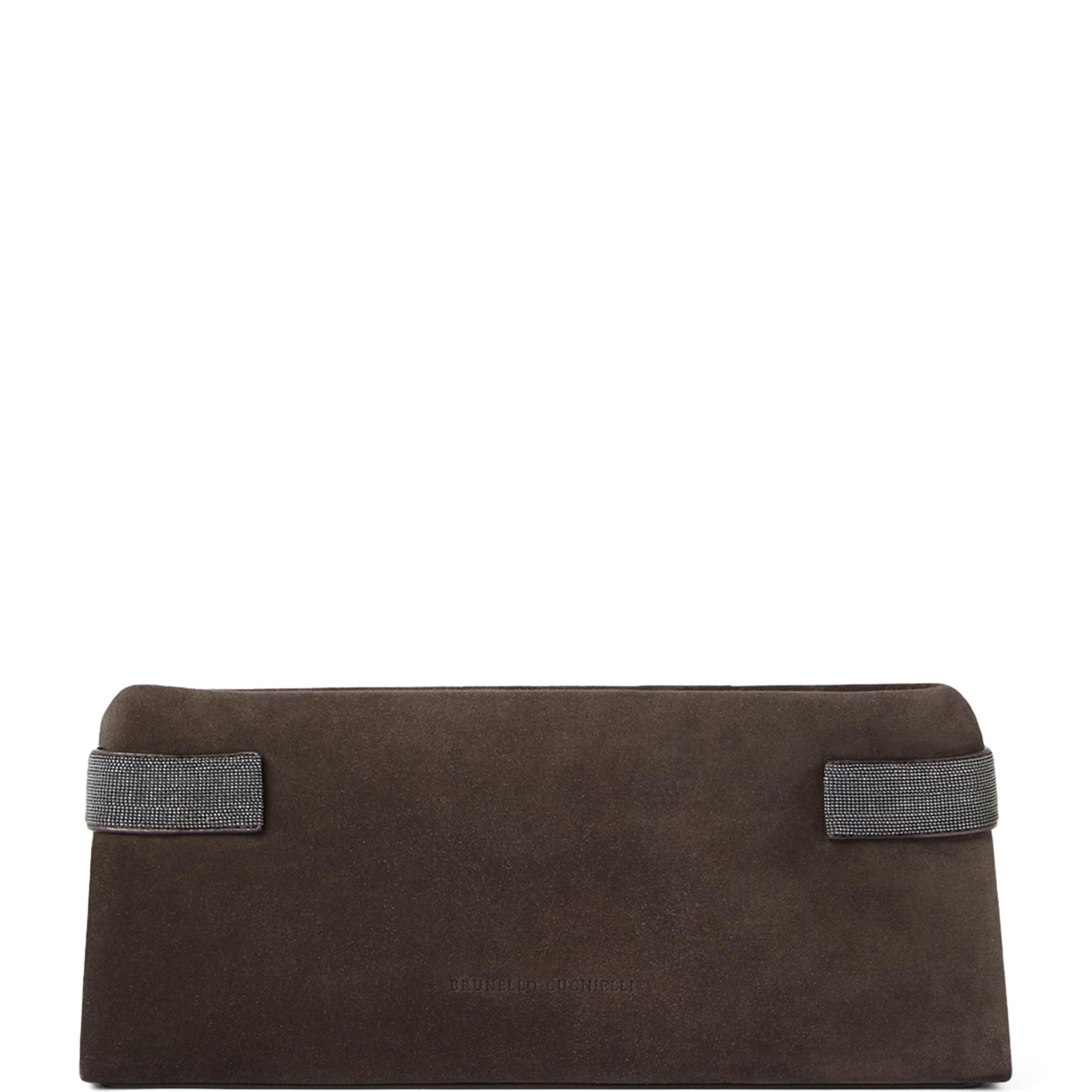Brown Suede Essence Pouch