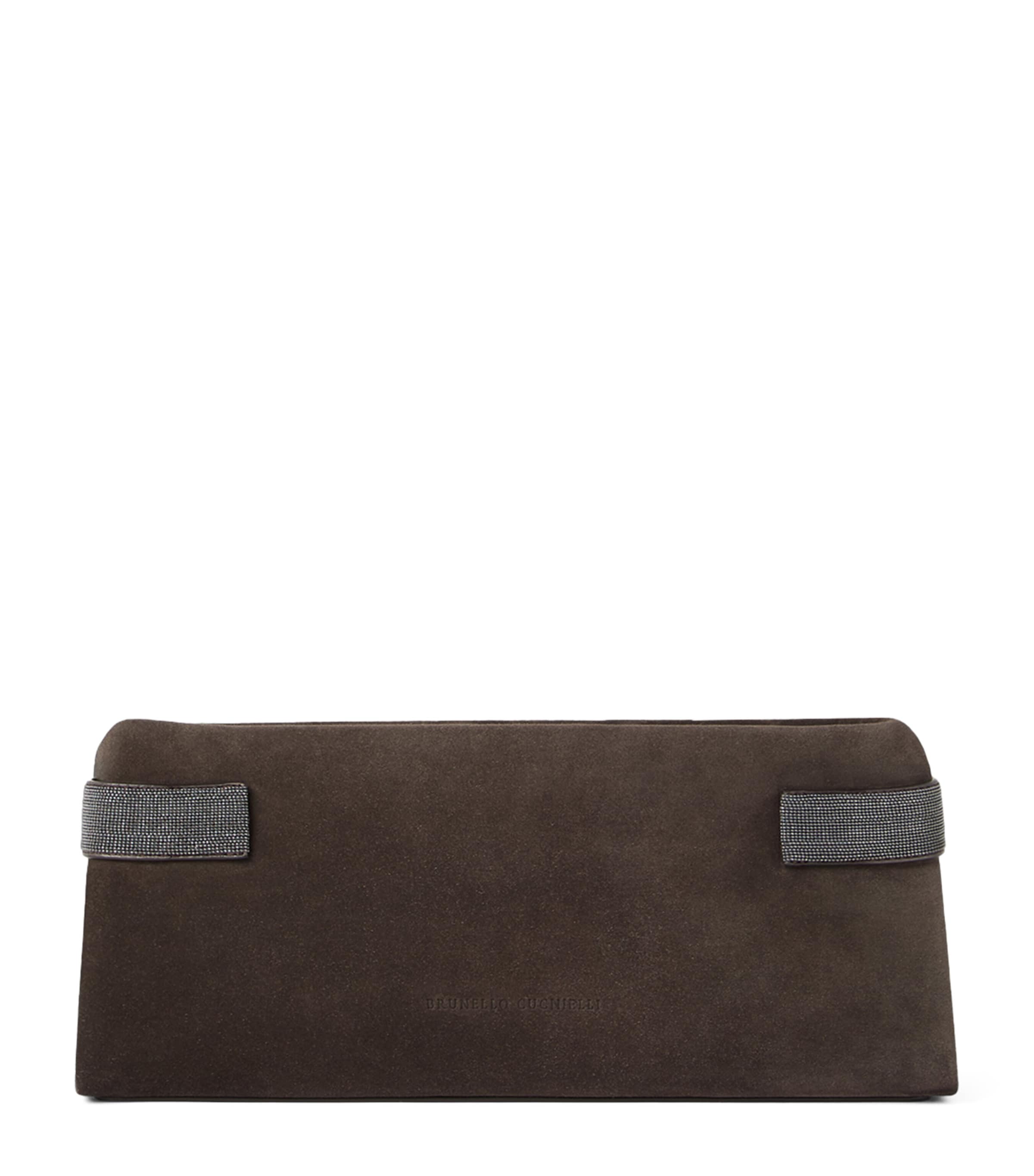 Brown Suede Essence Pouch