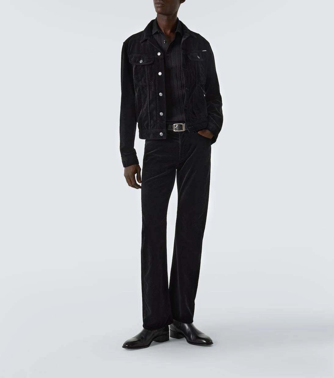 Tom Ford - Cotton and silk polo shirt