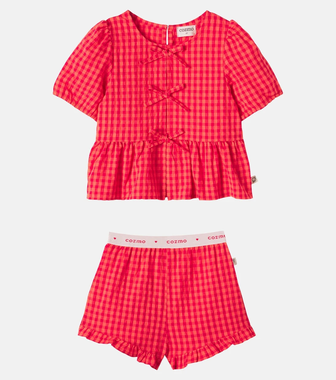Cozmo - Joy and Jud cotton top and shorts set