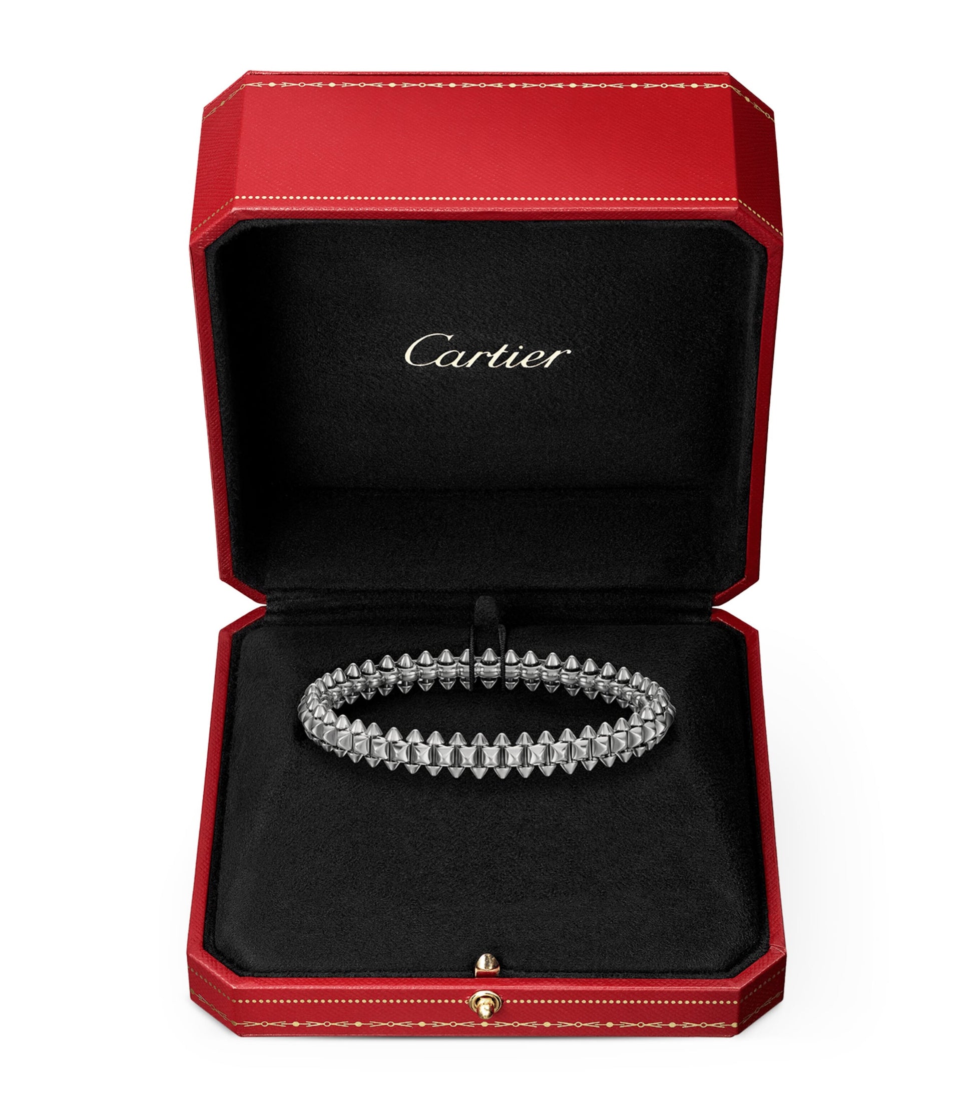 Medium White Gold Clash de Cartier Bracelet