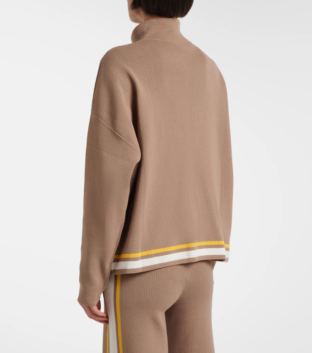 The Upside - Veneto Carter knitted half-zip sweater