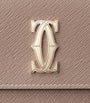 Cartier Beige Leather C de Cartier International Wallet