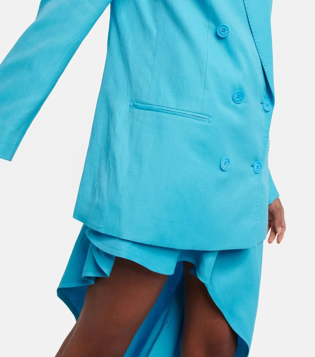 Stella McCartney - Double-breasted twill blazer