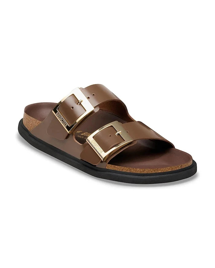 Birkenstock Kadın Deri Terlik Arizona Droplet Buckle