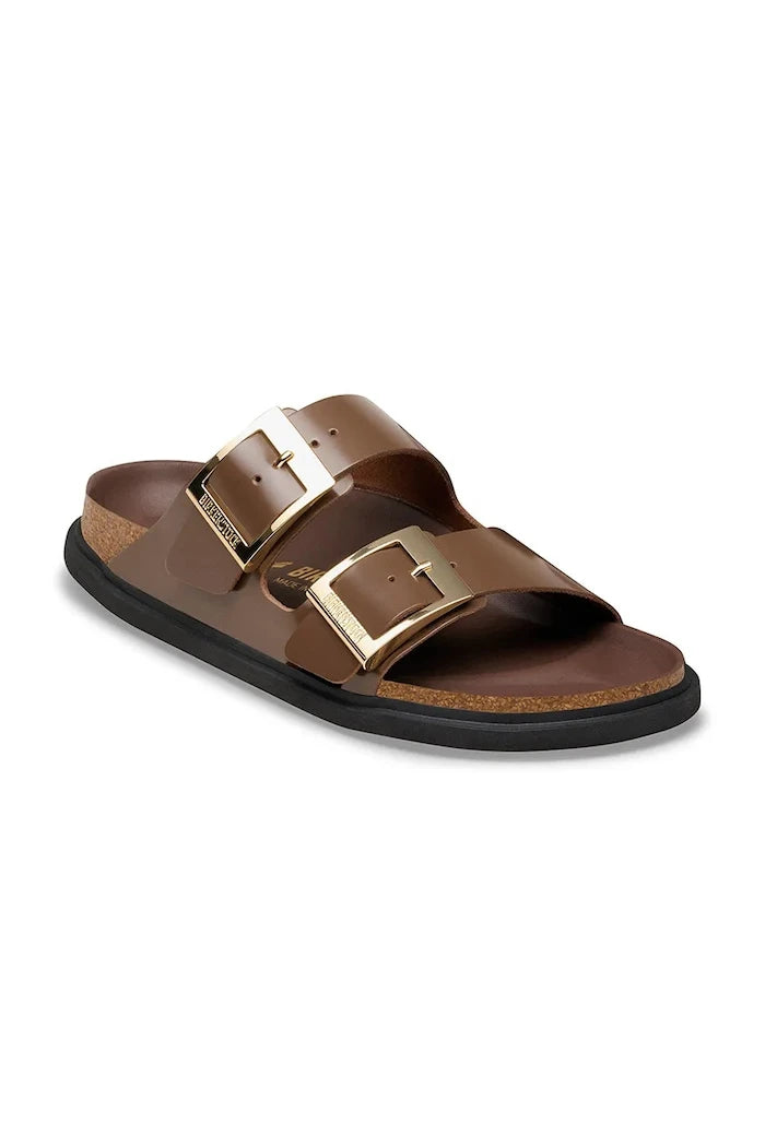 Birkenstock Kadın Deri Terlik Arizona Droplet Buckle