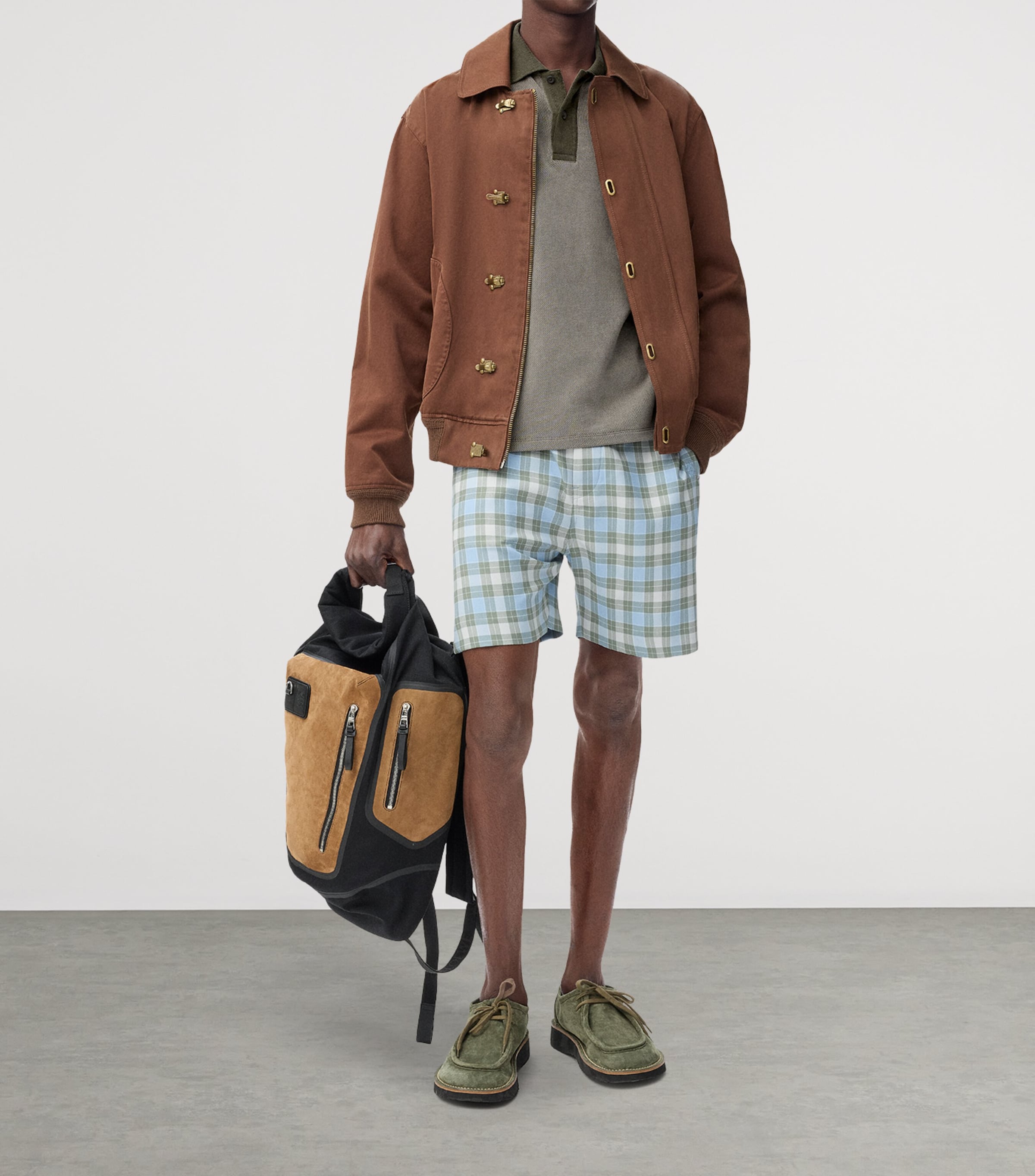 Cotton Anagram Polo Shirt