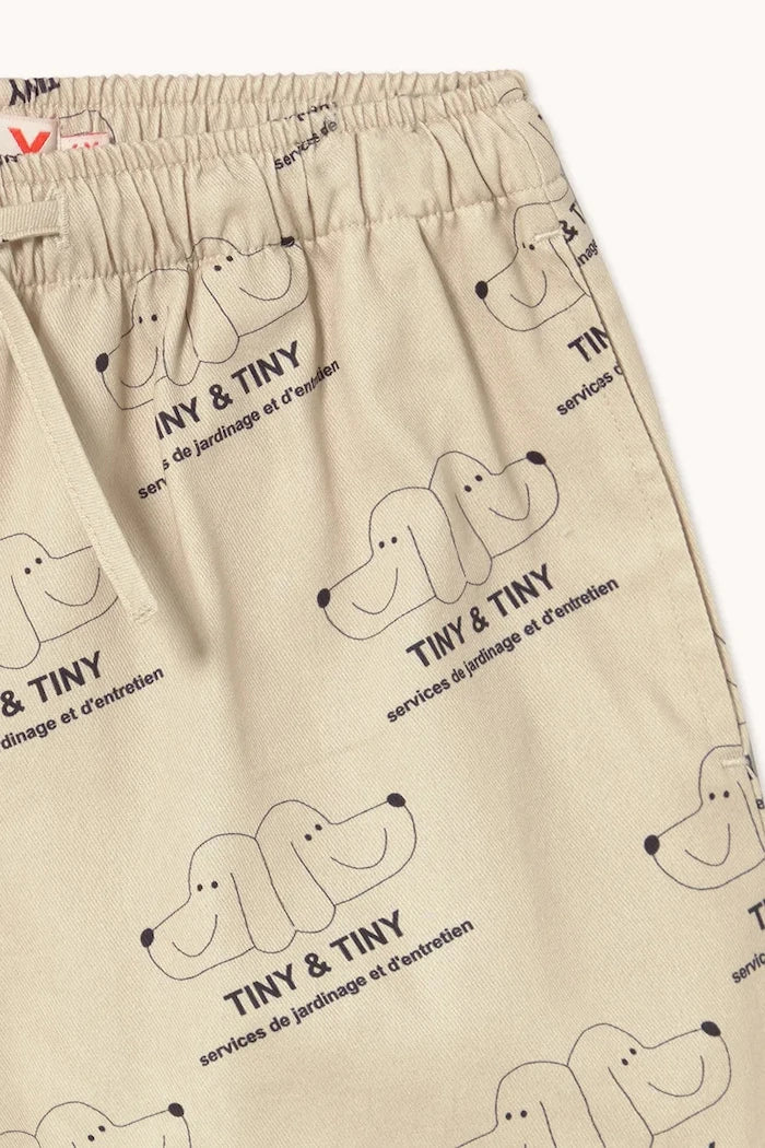 Детски памучен къс панталон Tinycottons TINY & TINY TWILL SHORTS