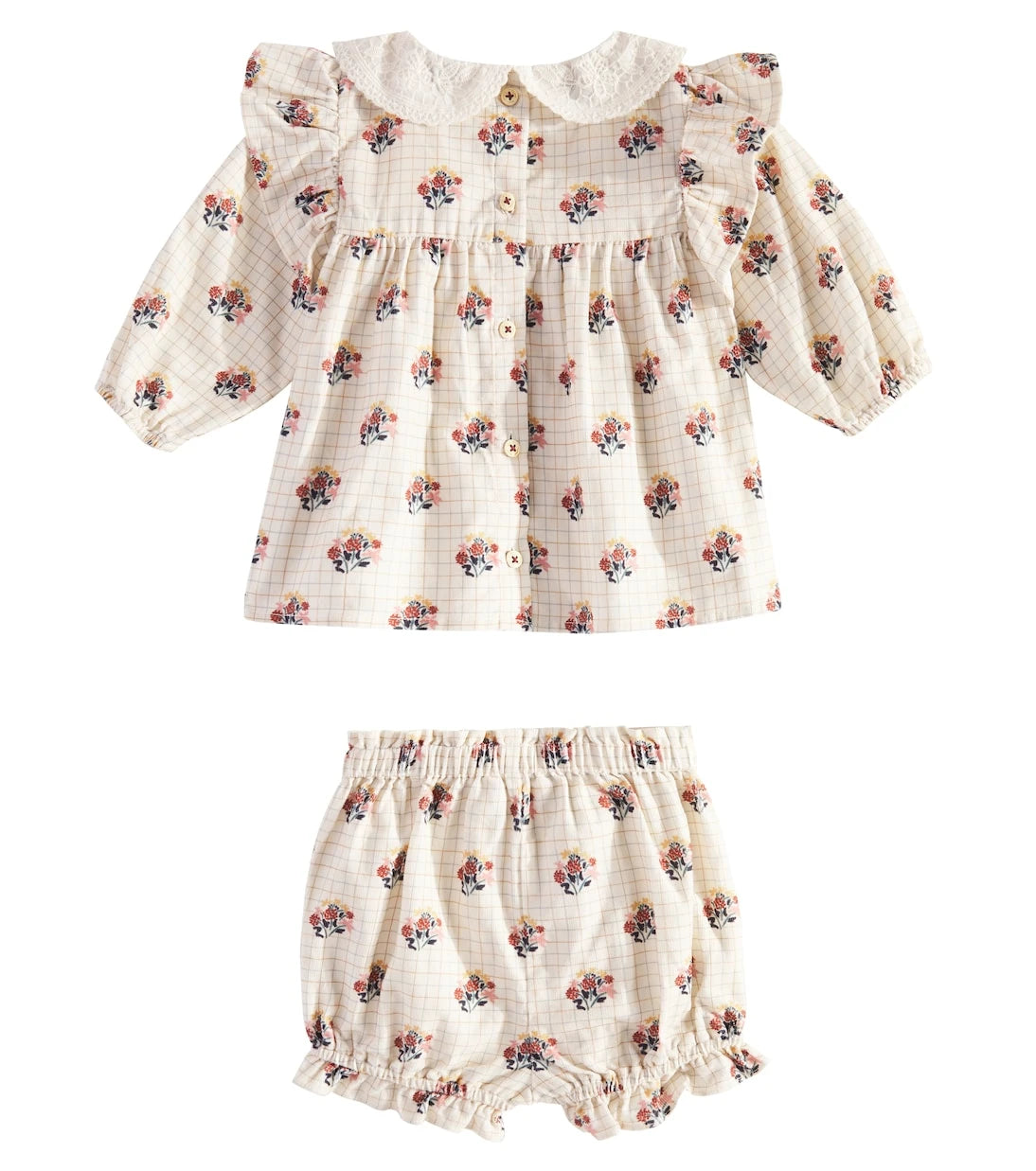 C'era Una Volta - Baby Franca blouse and bloomers set