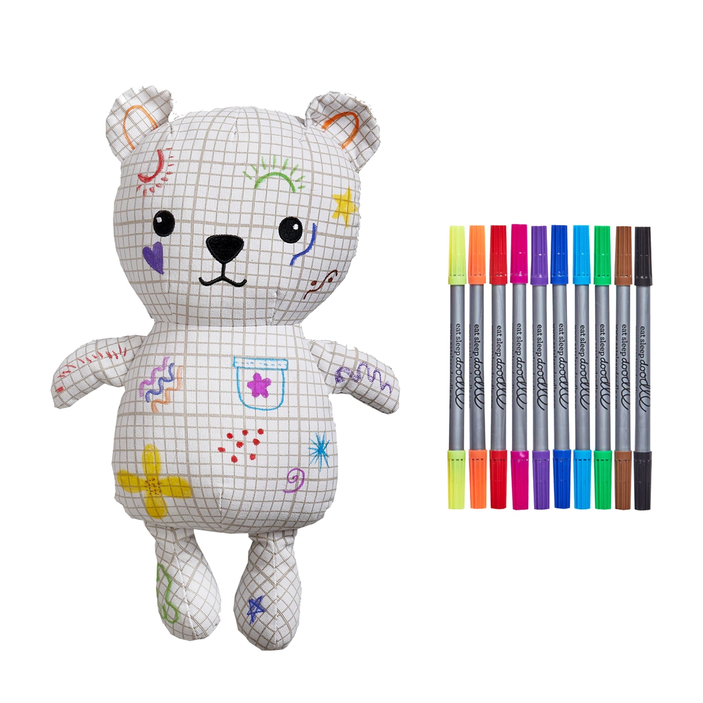 Colour-In and Doodle Artie Bear