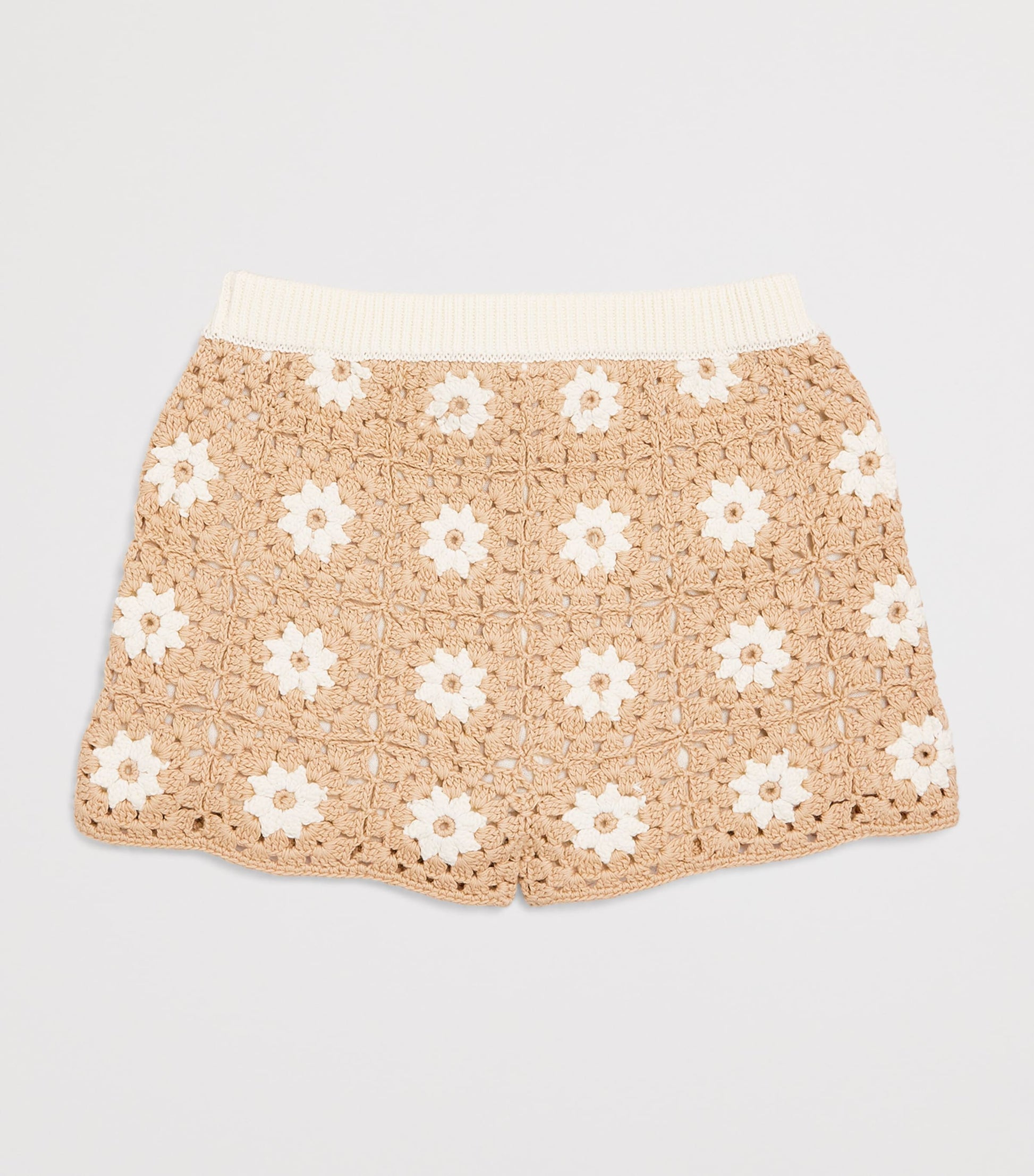Zimmermann Kids Cotton Crochet Cascadian Shorts (2-12 Years)