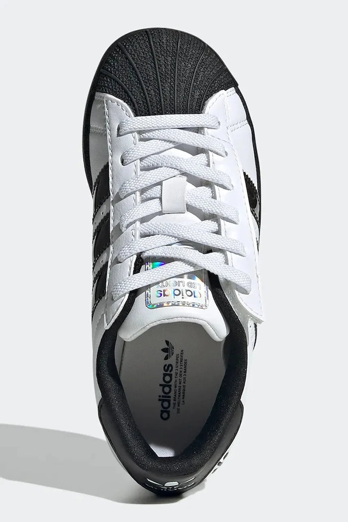 Детски маратонки adidas Originals SUPERSTAR LED LIGHTS