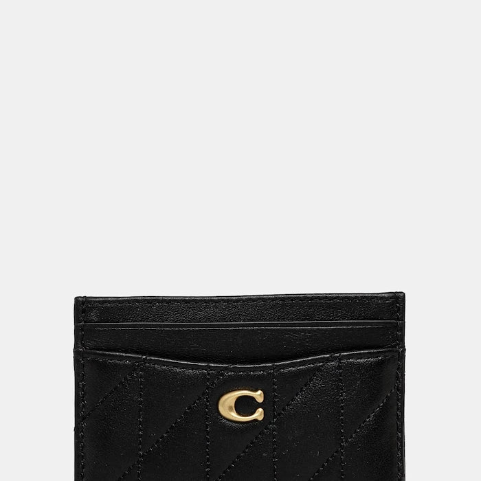 Кожен калъф за карти Coach Essential Card Case