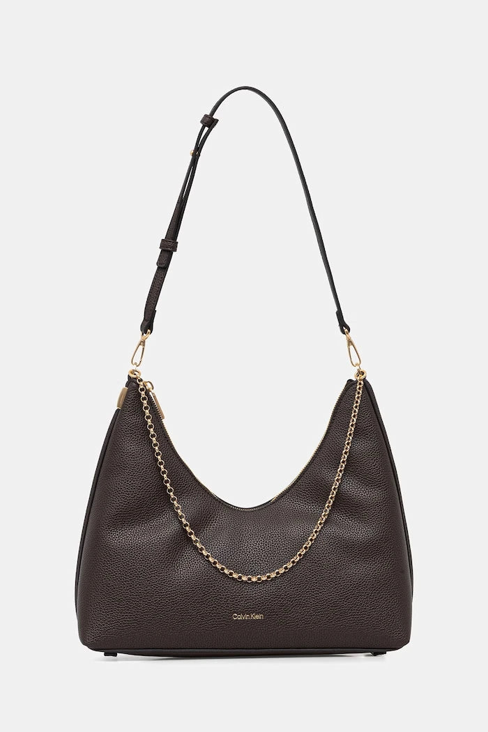 Calvin Klein kadın suni deri hobo çanta