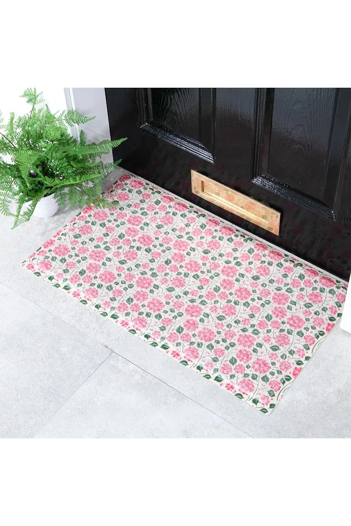 Изтривалка Artsy Doormats Hydrangea 70 x 40 cm