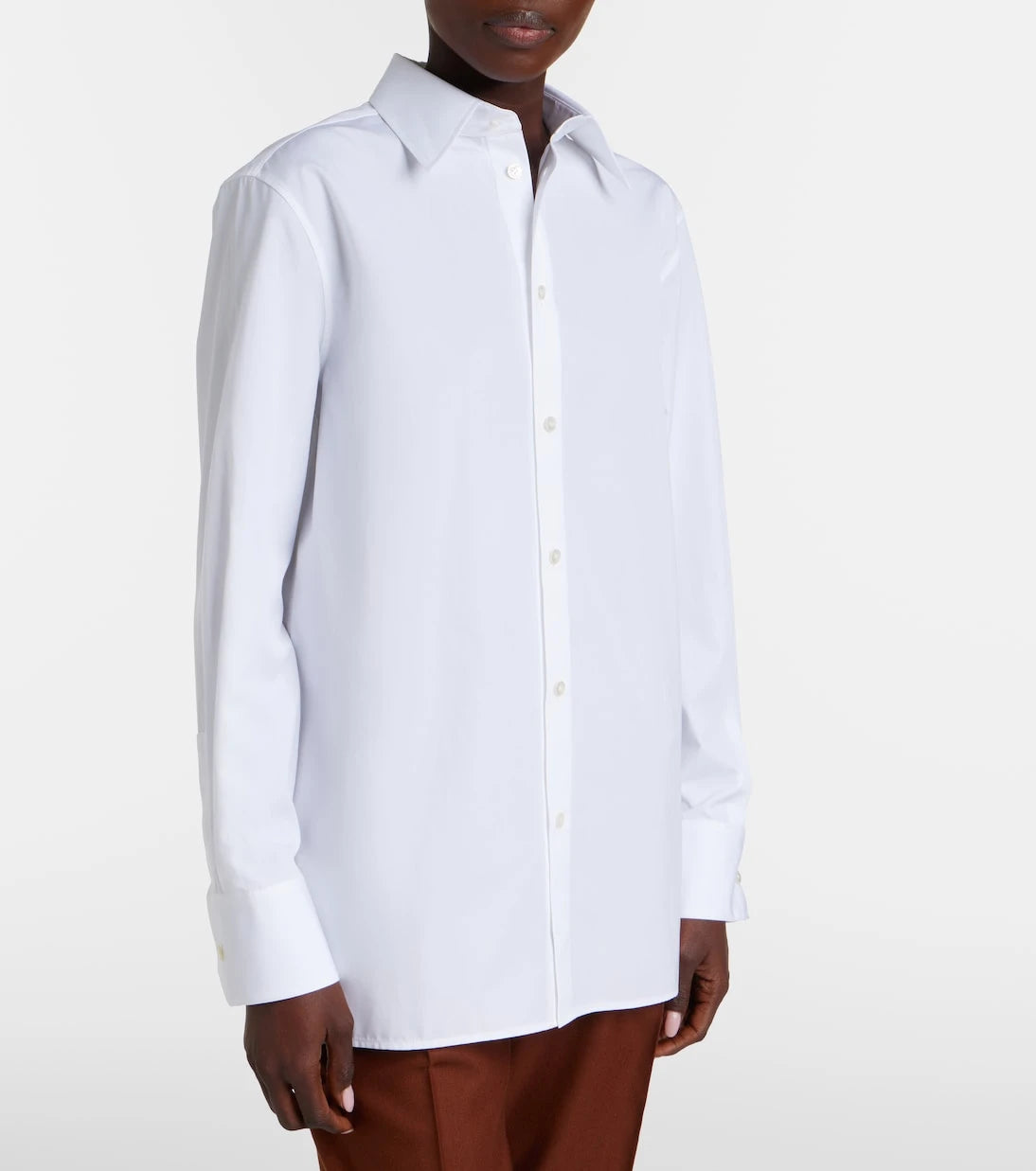 Saint Laurent - Cotton poplin shirt