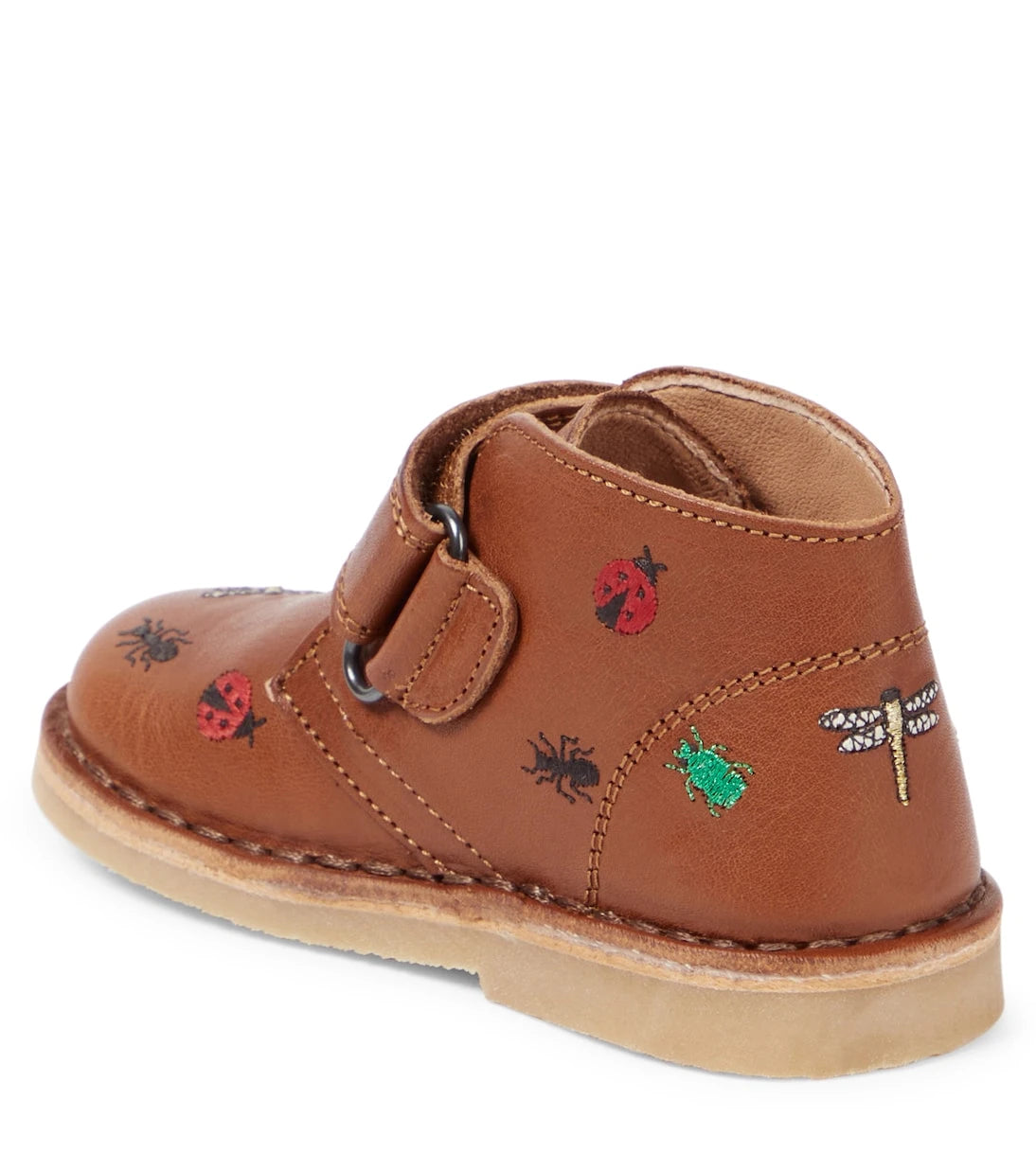 Petit Nord - Embroidered leather boots