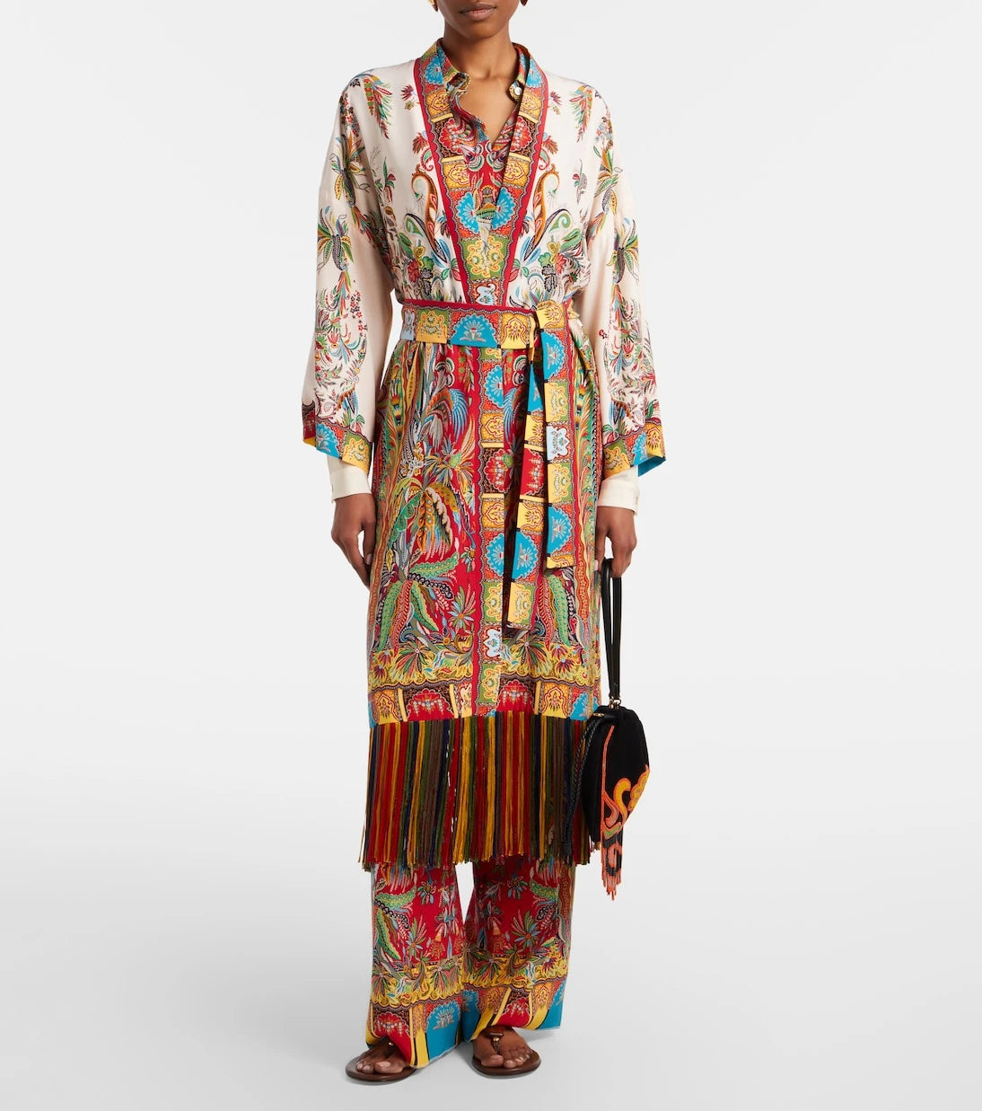Etro - Paisley silk kaftan