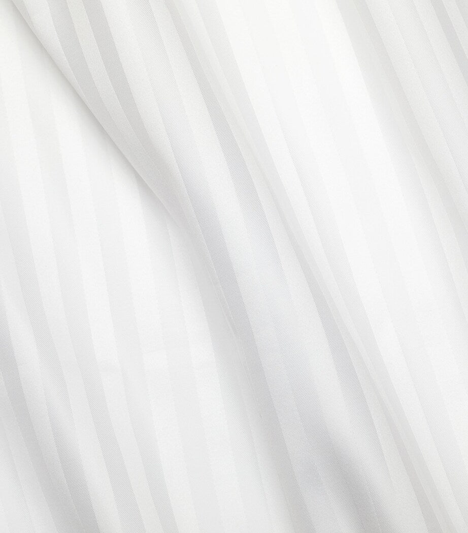 Raso Rigato Super King Flat Sheet (300cm x 270cm)