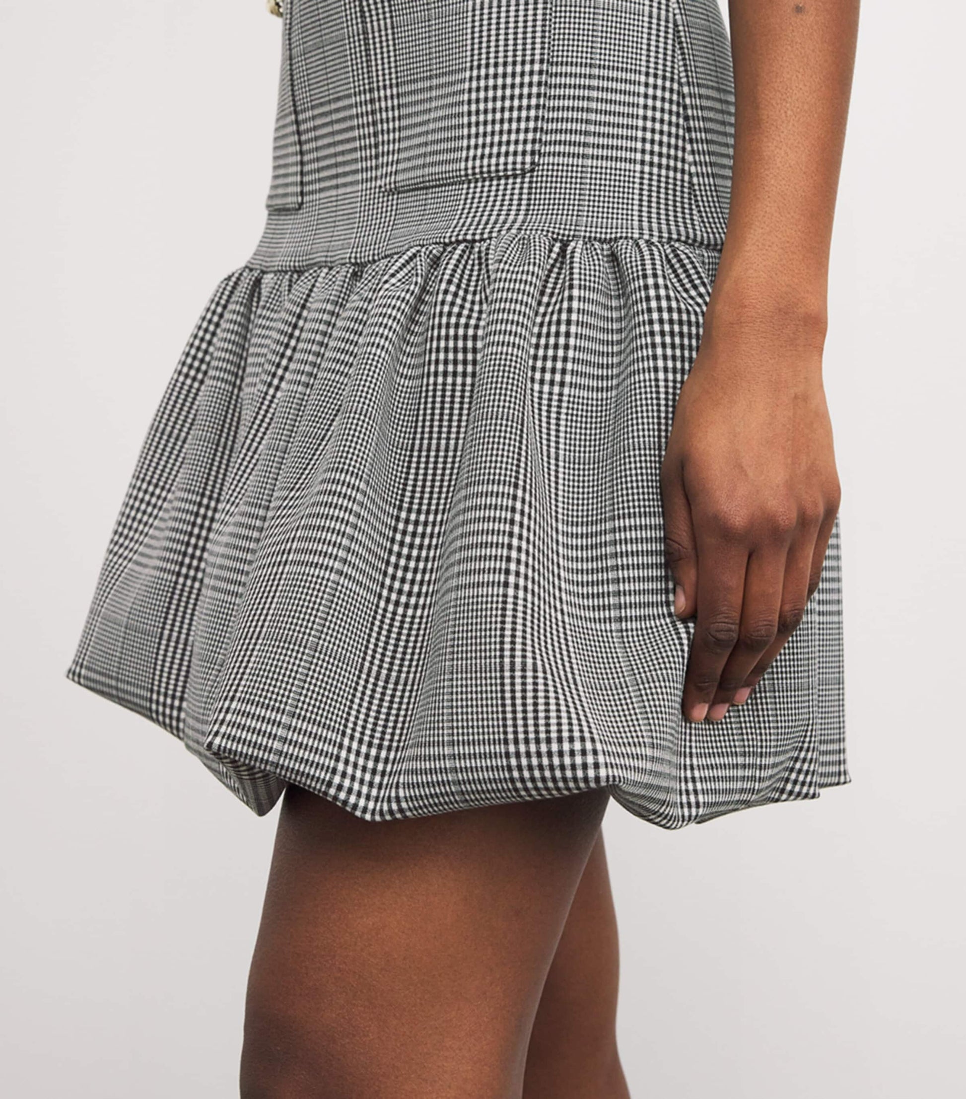 Self-Portrait Multi Prince of Wales Check Mini Dress